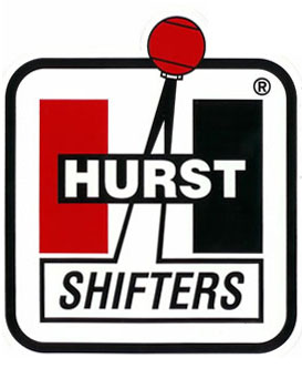 Image of HURST T Handle Shifter Knob with Vintage Logo, Chrome Plated