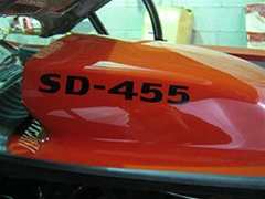 1973 PONTIAC FIREBIRD TRANS-AM GTO 455 SD 455 SUPERDUTY ENGINE EMISSIONS DECAL
